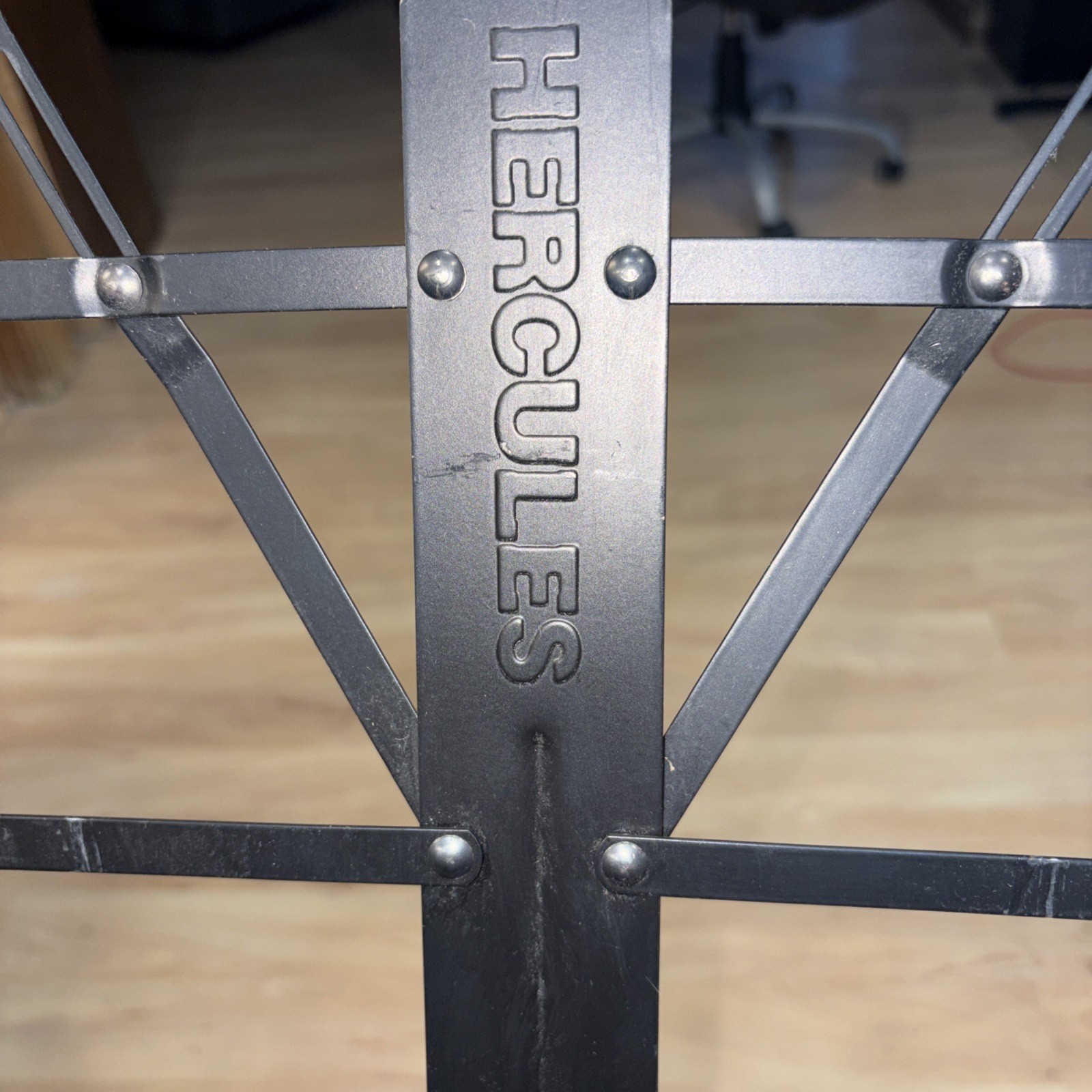 HERCULES BS100B 2-Section EZ-Glide Compact Folding Music Stand
