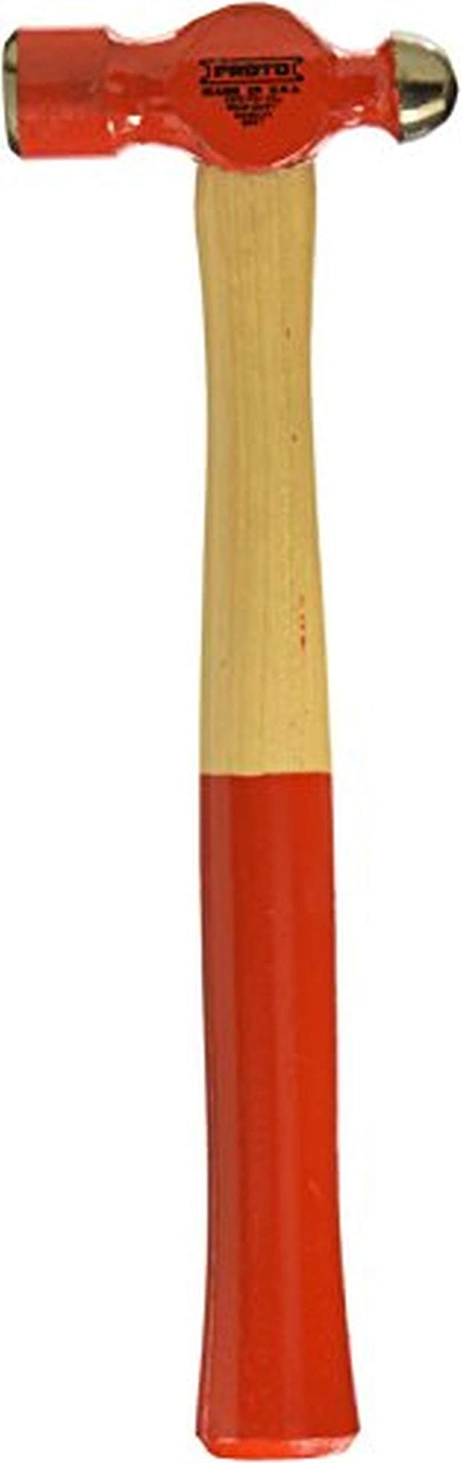 Stanley J1312PD Ball Pein Hammer – 12 oz, Steel Head with Durable Hickory Handle