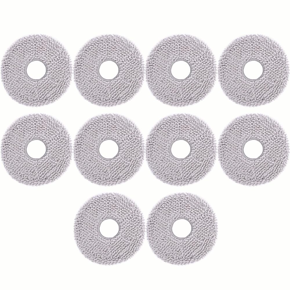 10pcs Mop Pads for ECOVACS DEEBOT X1 Omni/X1 Turbo/T20 Omni/T10 Omni/X2 Omni/...