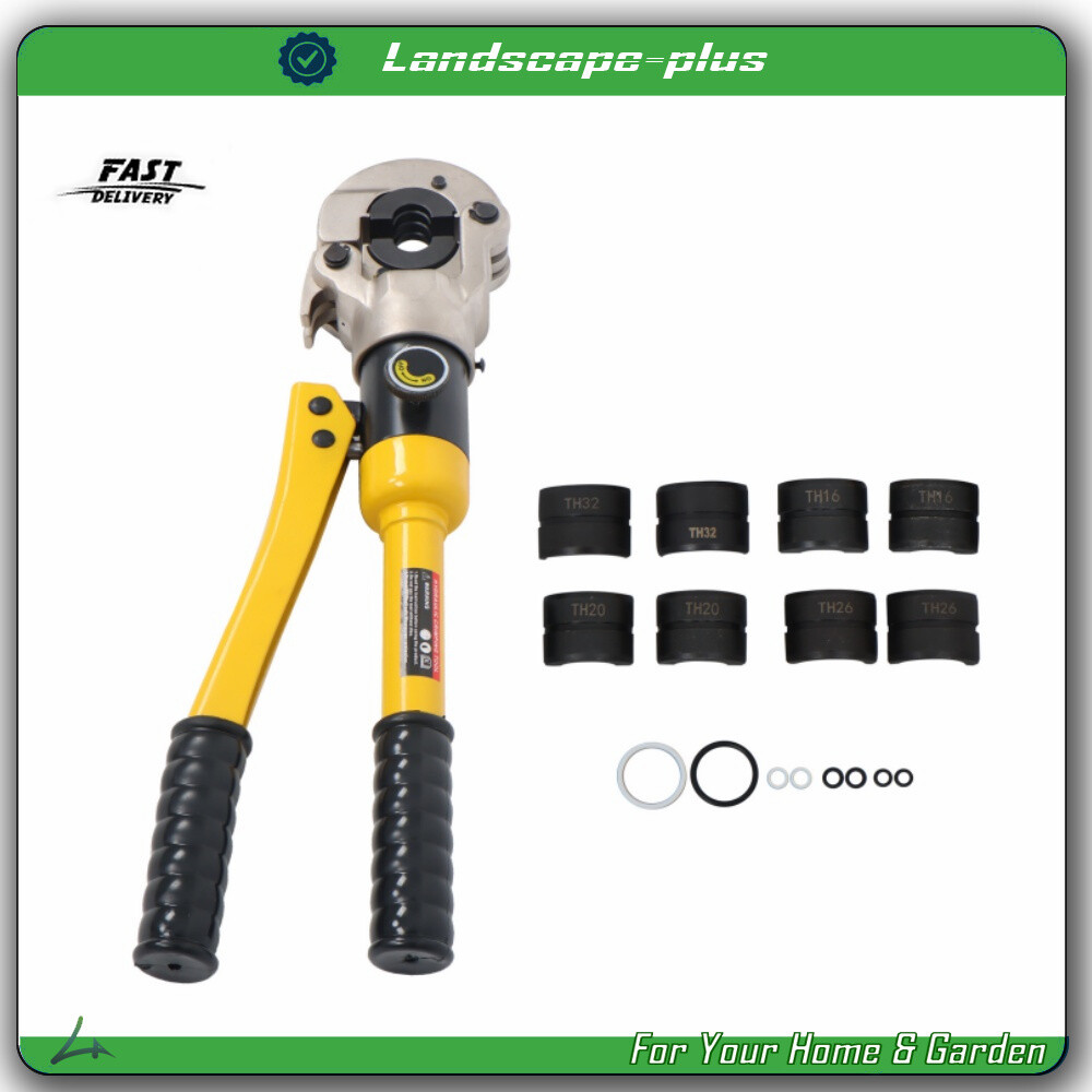 8MT Copper Tube Crimping Kit With Crimping Dies Multi-Size H16 TH20 TH26 TH32