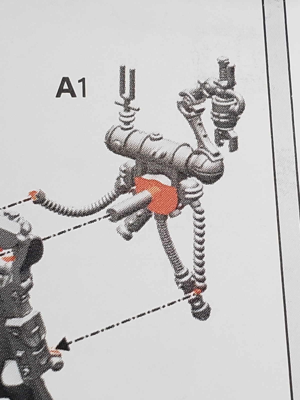 Warhammer 40k Adeptus Mechanicus Bits Technoarcheologist Backpack w Servo Claw