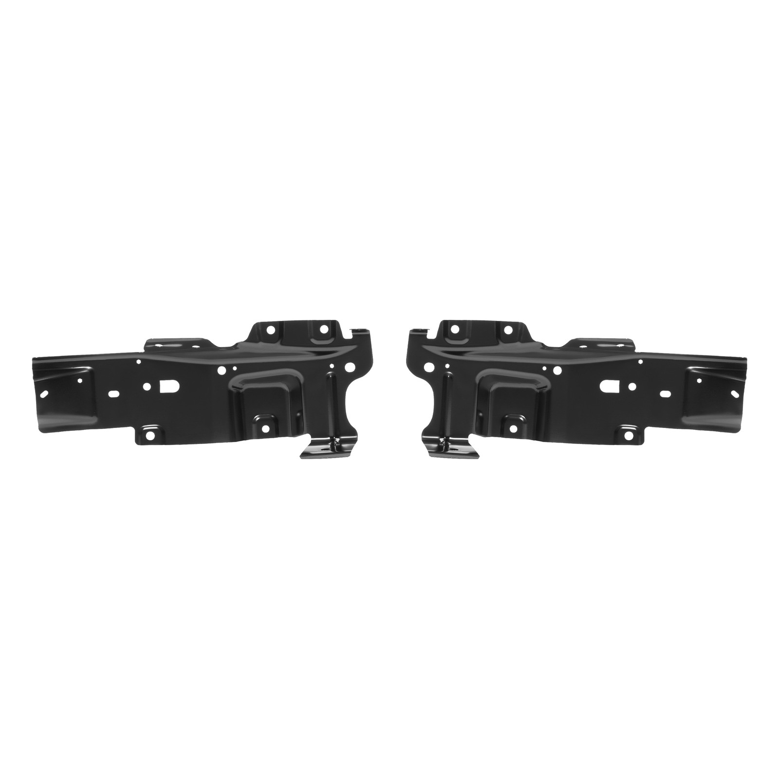 Front Driver&Passenger Side Pair Bumper Impact Bracket For 19-22 Silverado 1500