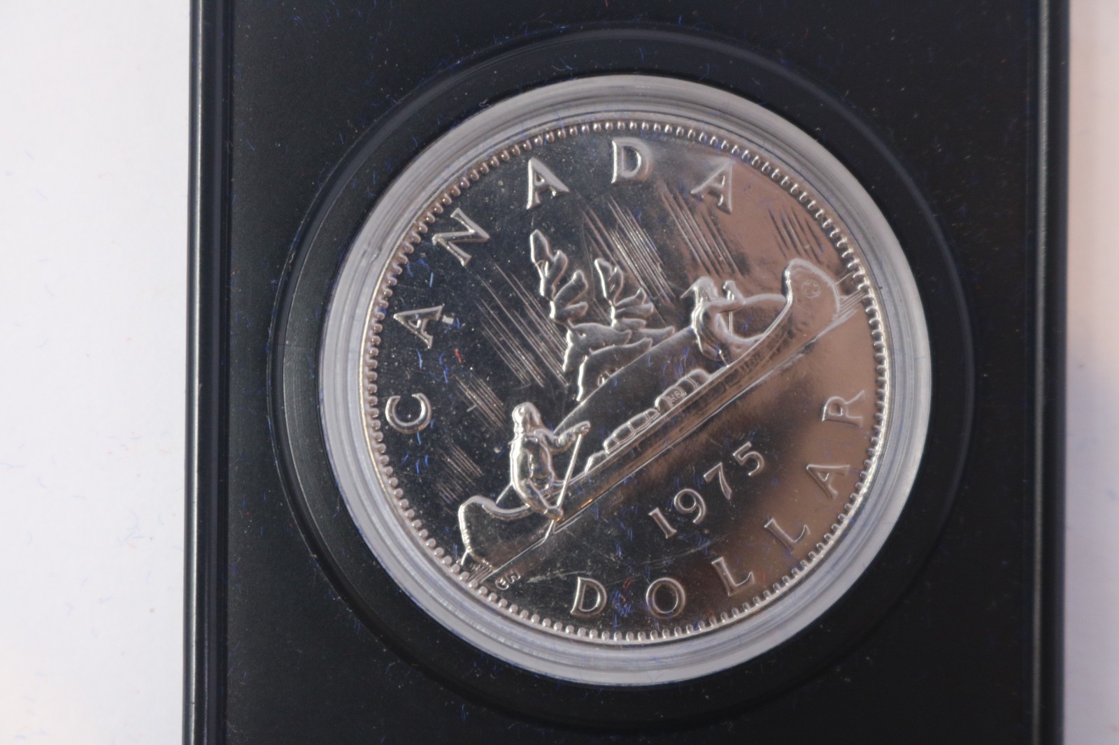 1975 Voyageur Uncirculated $1 One Dollar Canada