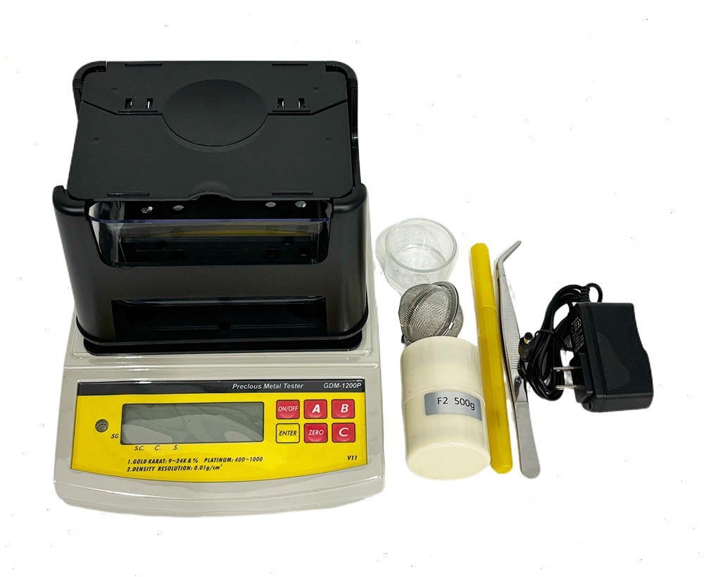 Gold Density Meter with Maximum Weight 1200g Density Resolution 0.001g/cm3