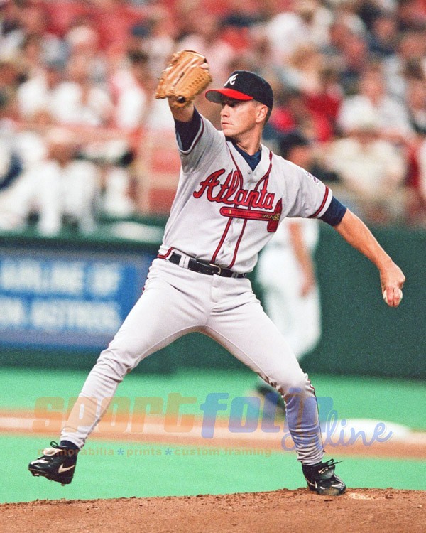 Atlanta Braves TOM GLAVINE 8x10 Photo Baseball Poster Glossy Print HOF 2014