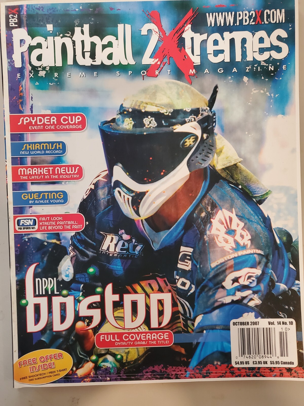 Priced To Sell Paintball 2Xtremes (PB2X) Oct 2007 Spyder Cup, NPPL Boston