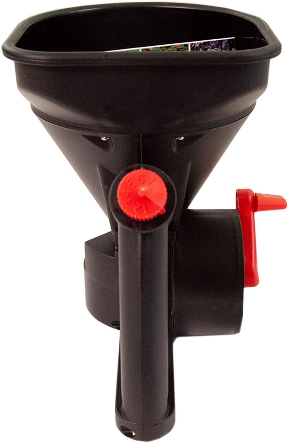 Durable 5lb Handheld Spreader with Ergonomic Handle for Lawn & Garden Use