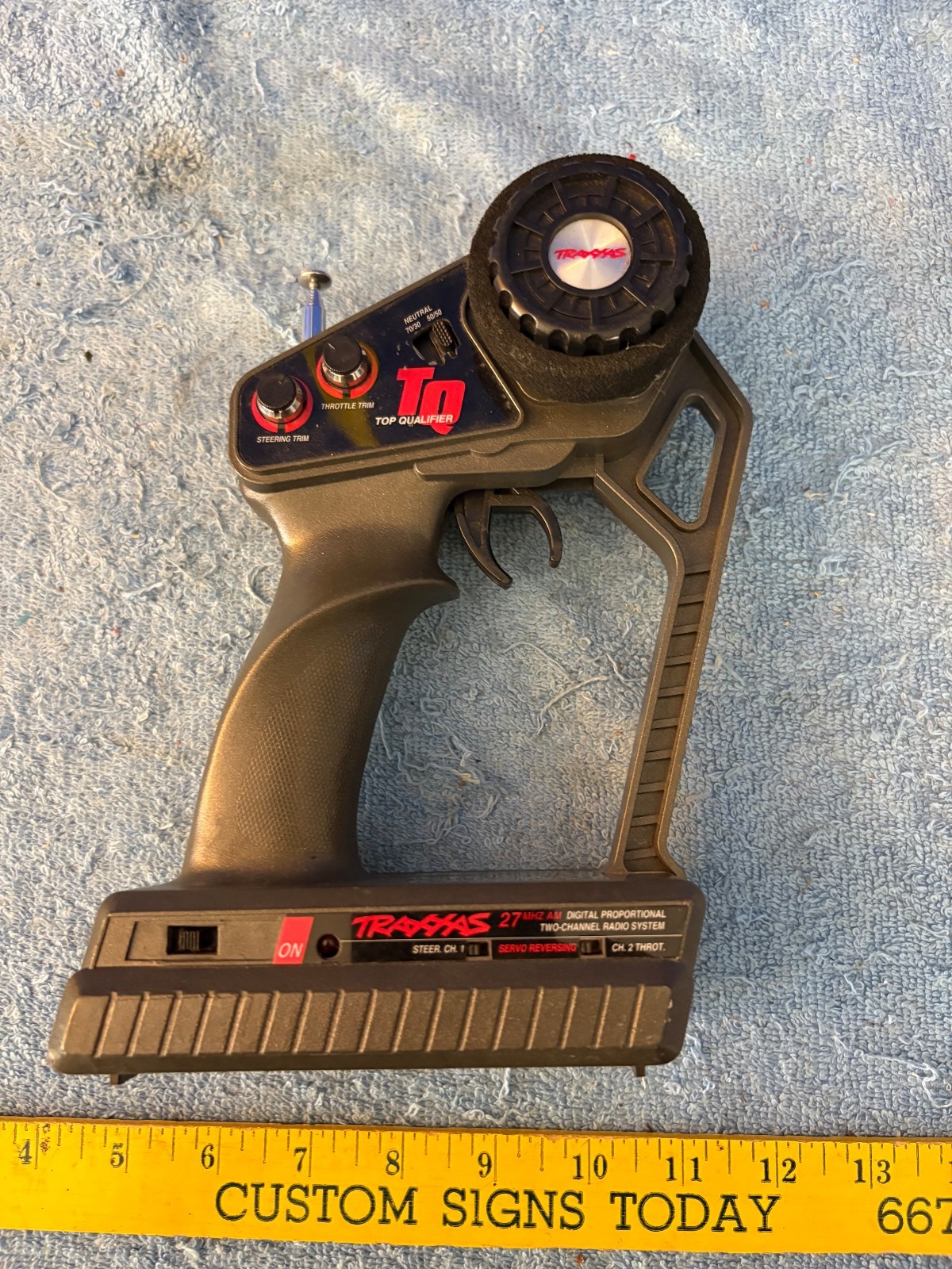 Traxxas TQ Top Qualifier 27 mhz Transmitter Remote