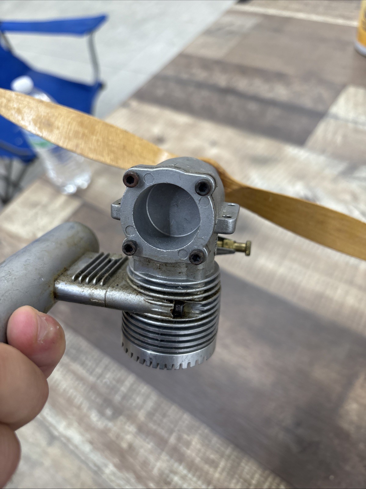 Large K&B KB 61 Model Plane Gas Motor Engine