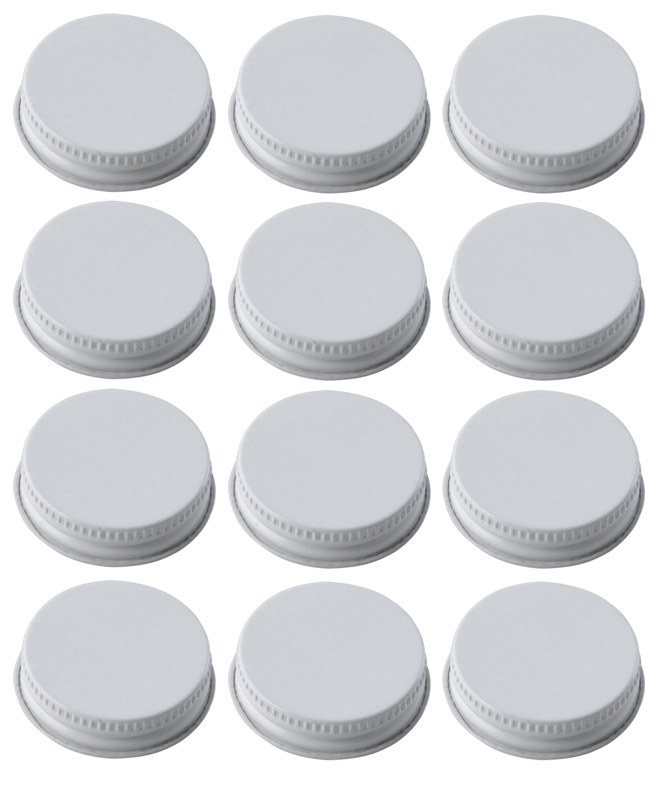 E.C. Kraus 38Mm Metal Screw Caps (12)