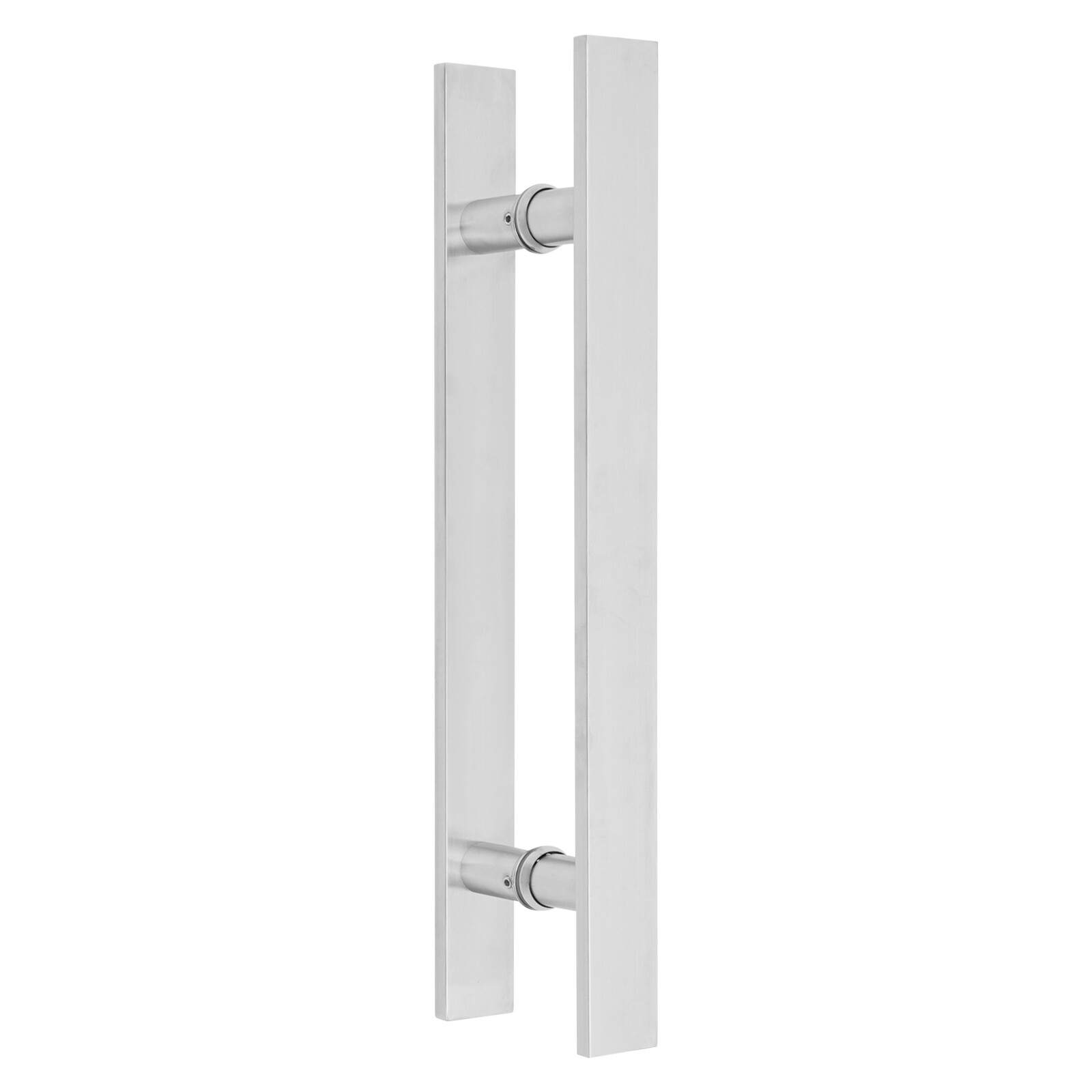 H-Shape Door Handle Double Sided Pull Push Sliding Barn Door Handles Silver