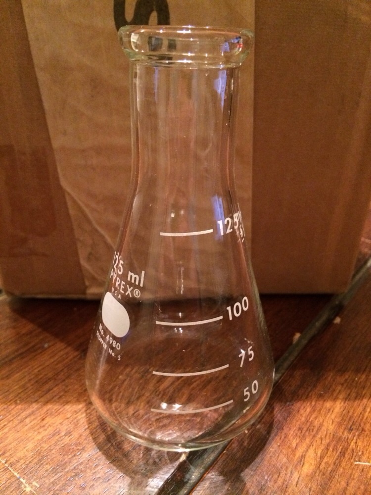 New One 1 Pyrex 125 ml Usa No. 4980 Stoppwe No. 5