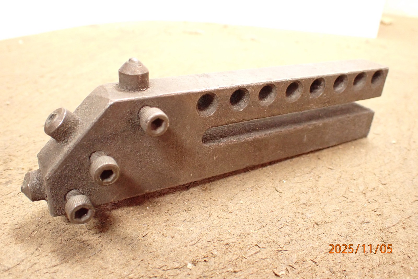 OLDER SURFACE GRINDER GRINDING WHEEL DRESSER ARM W/  NIBS