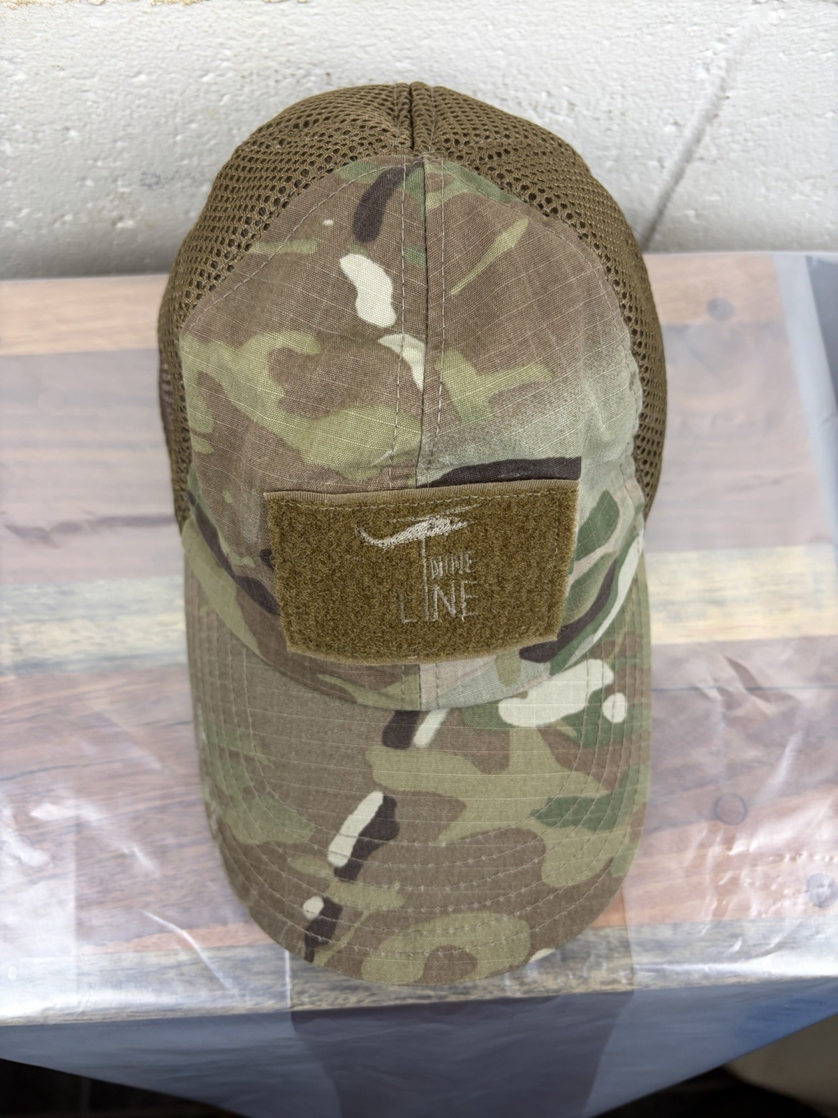 Nine Line Apparel Camo Mesh Tactical Ball Cap Multicolor Green Brown