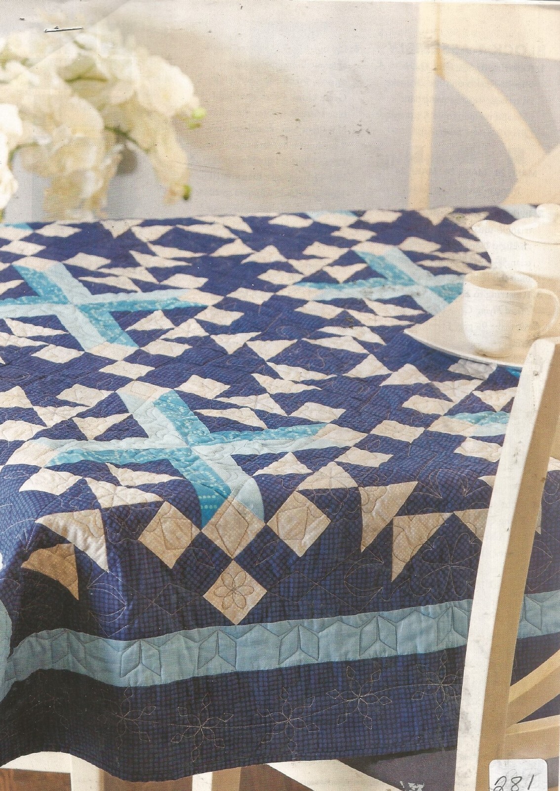 C0164   SNOW DAY QUILT PATTERN/INSTRUCTIONS