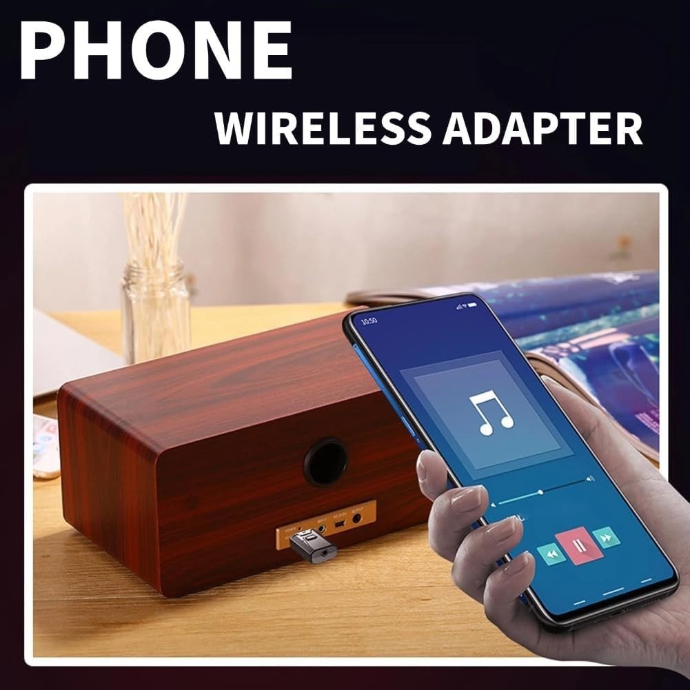 Dual-Mode USB Bluetooth Transmitter: Effortless Audio Streaming for Any Device