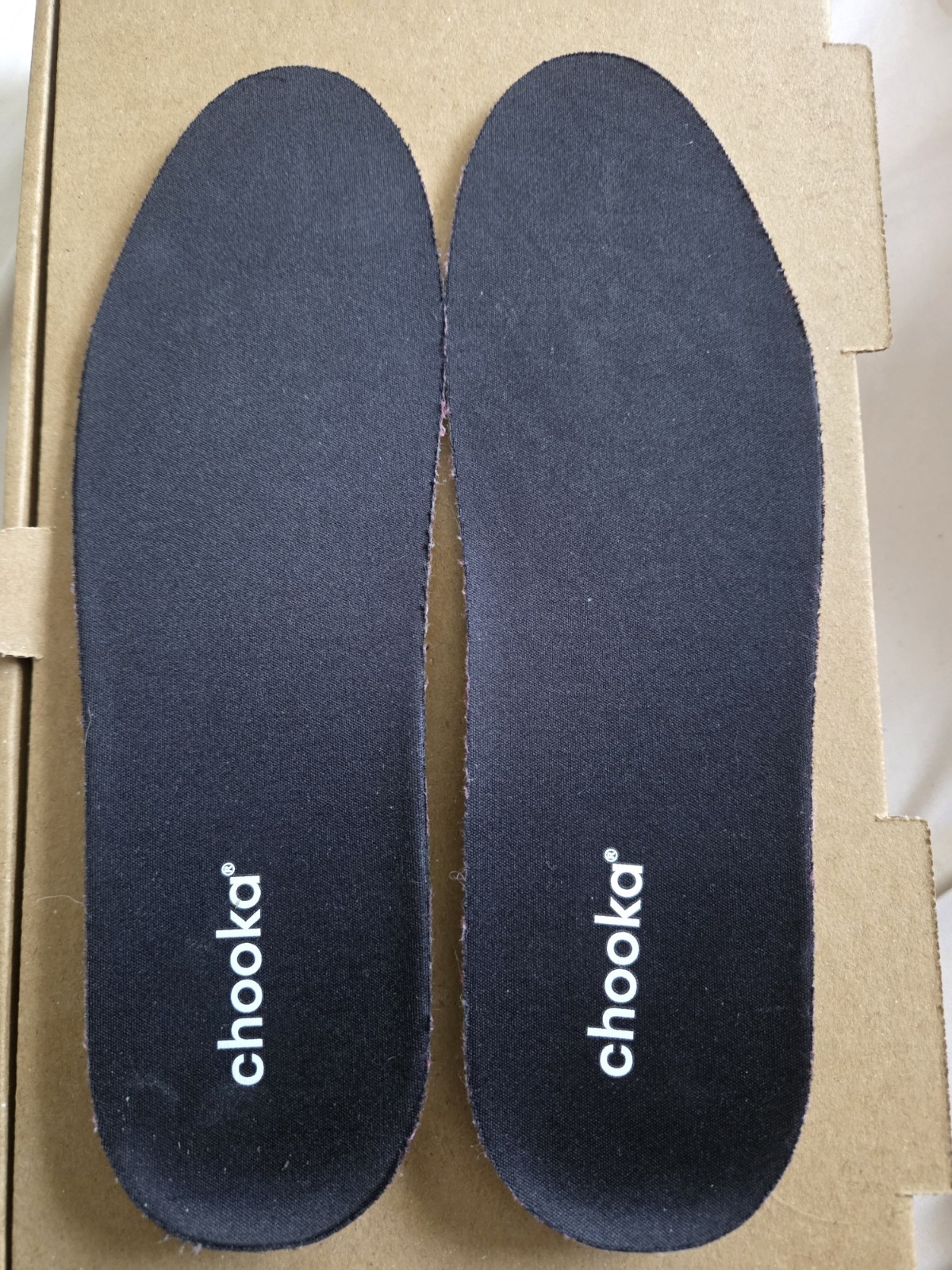 Official Chooka Inserts Insoles Size 37-38