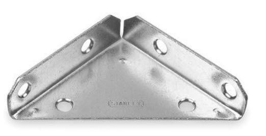 (4 Pack) Heavy Duty Inside Corner Brace - 2" X 2" X 5/8"  (50144)