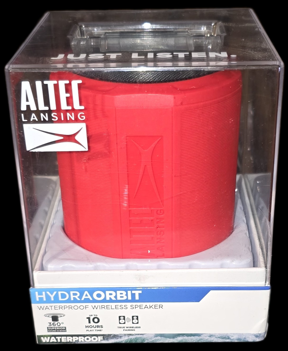 HydraOrbit Water, Everything Proof Bluetooth Speaker Altec Lansing IMW1050PK2