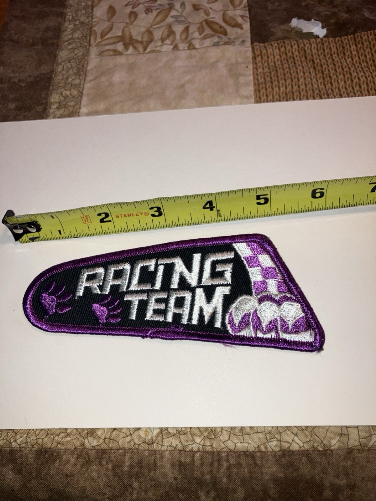 Vintage Arctic Cat Racing Team Embroidered Patch