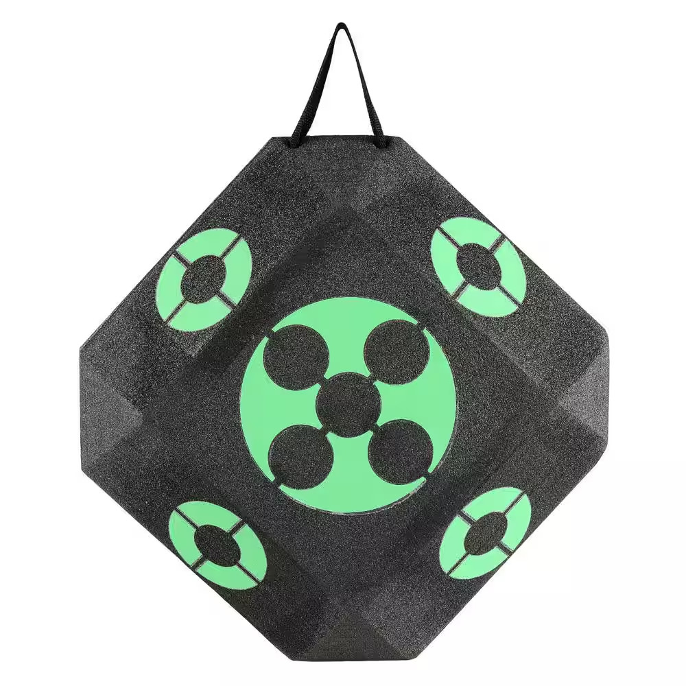 15 In. X 15 In. Archery Target, Portable All-Side Shooting Arrow Target for Outd