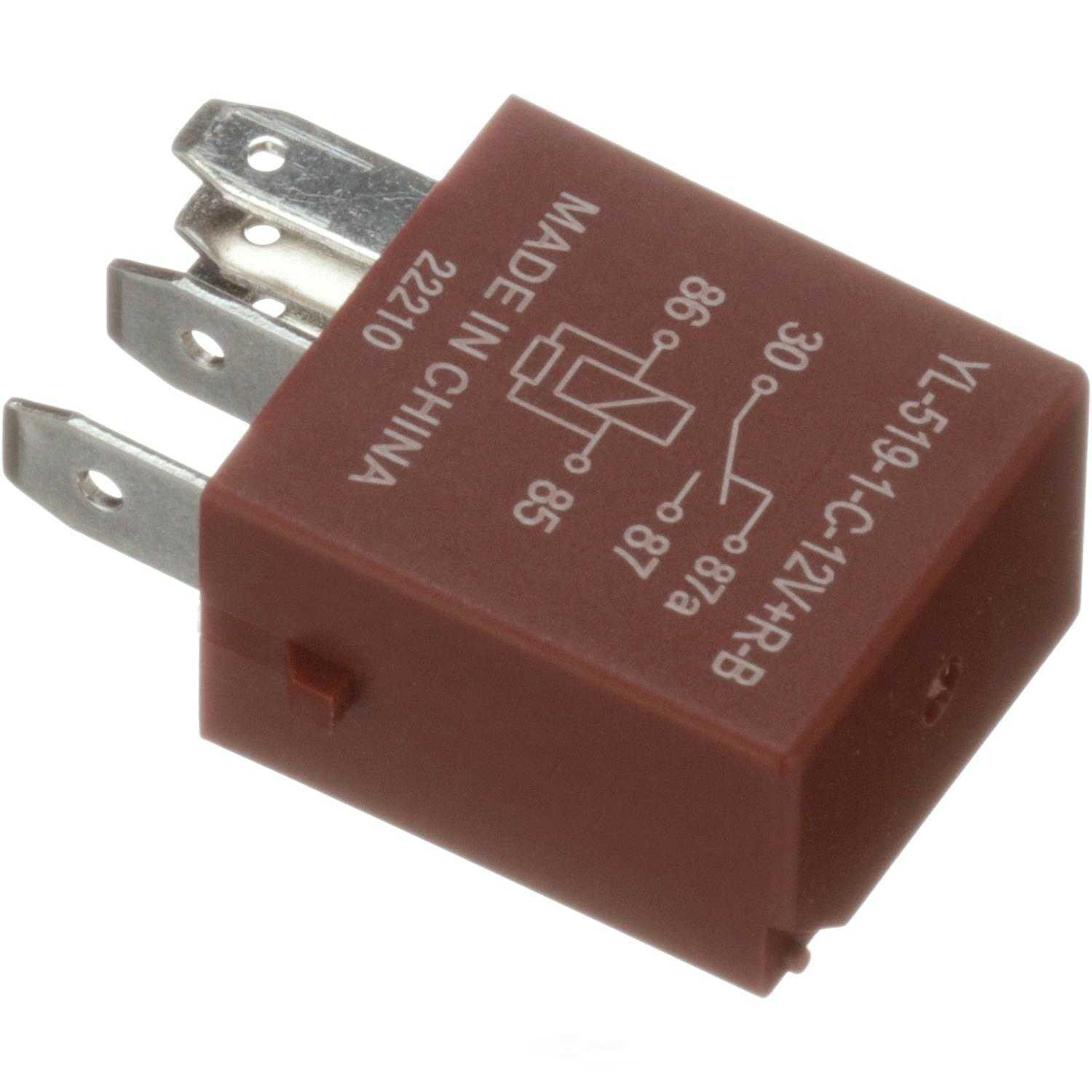 Engine Cooling Fan Motor Relay Standard RY-1070