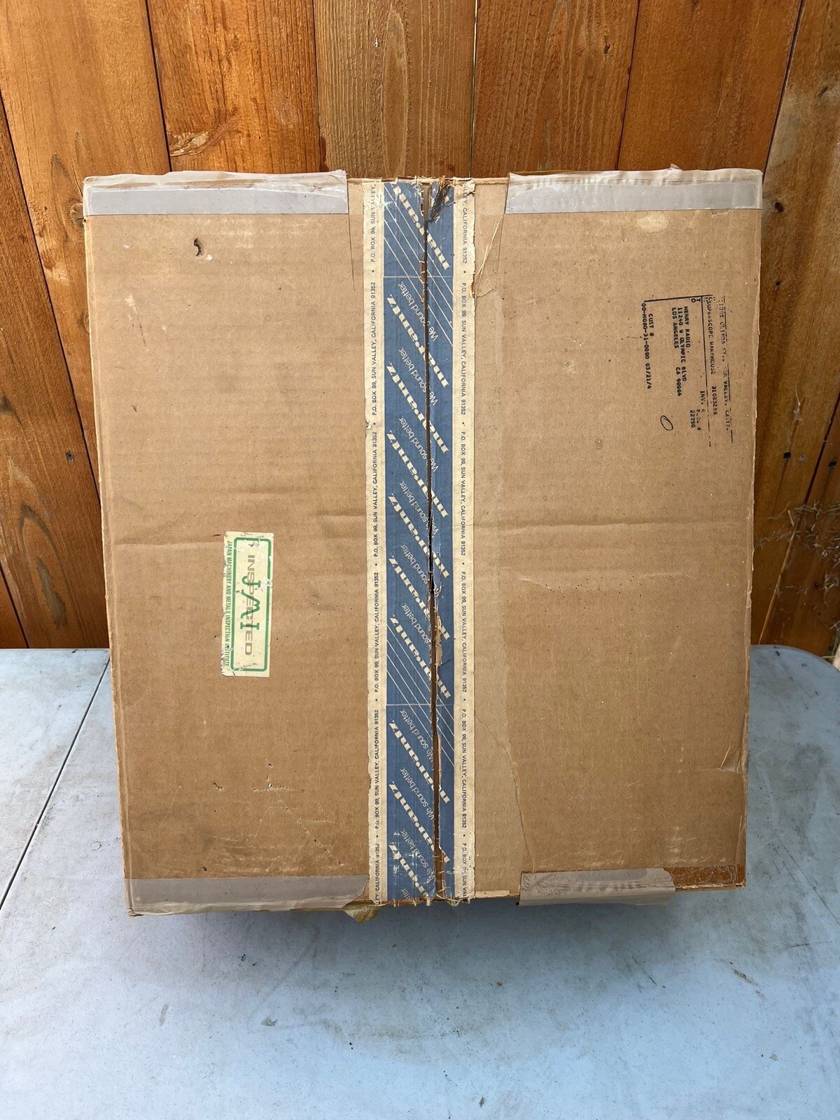 MARANTZ 120B ORIGINAL DOUBLE BOX ONLY