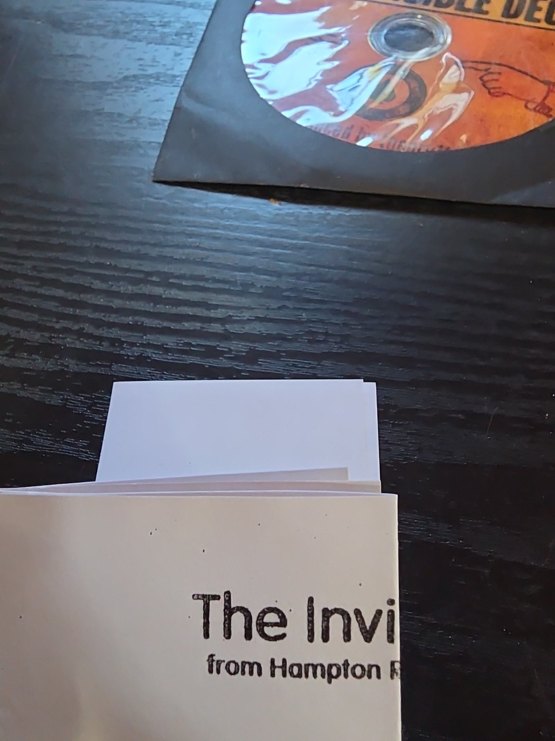 The Invisible Deck theory11 DVD