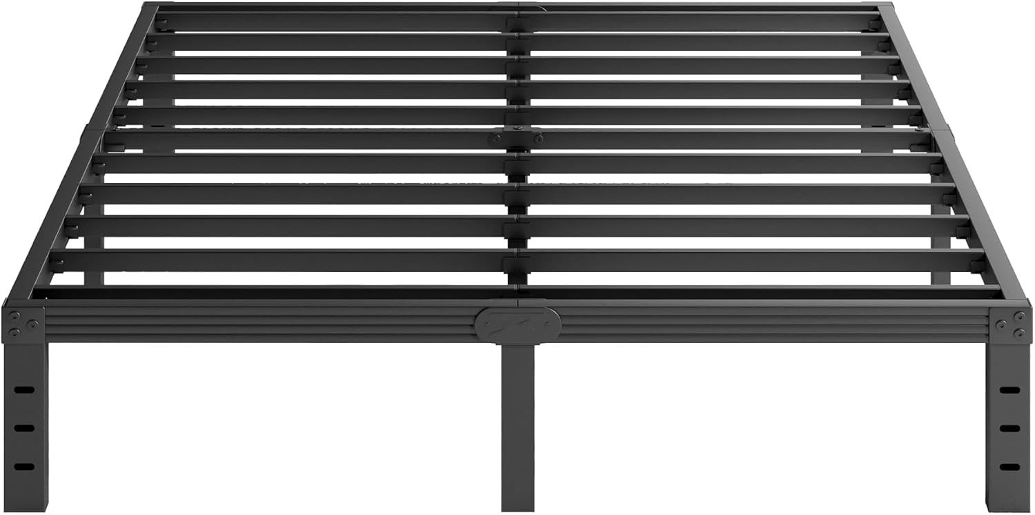 12 Inch High Metal Full Size Bed Frame Platform Bed Frame Full Size No Box