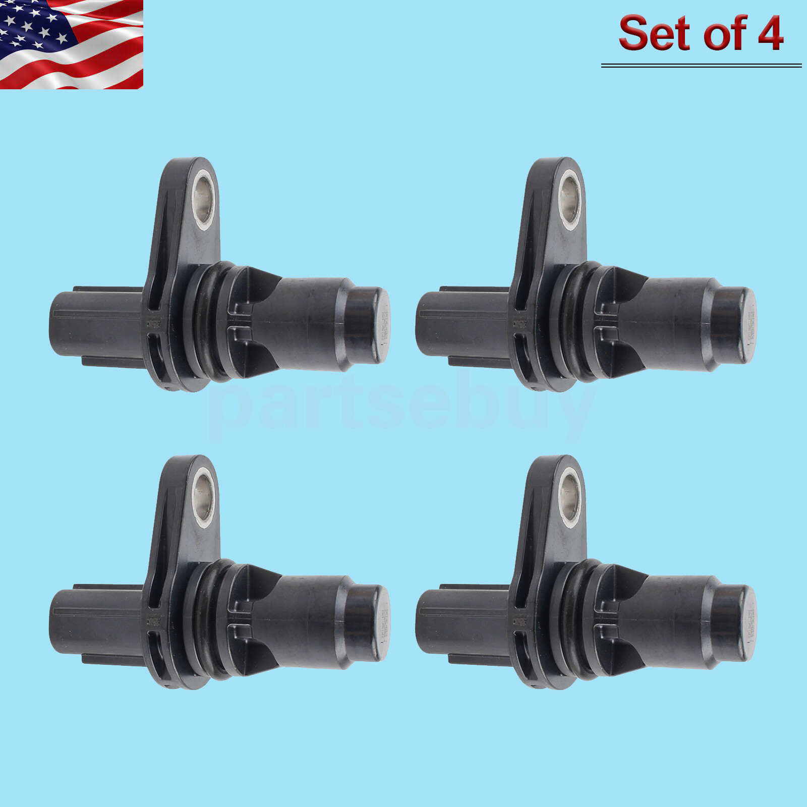 Set of 4 Engine Camshaft Position Sensor For most Toyota & Lexus 2005-2020 US