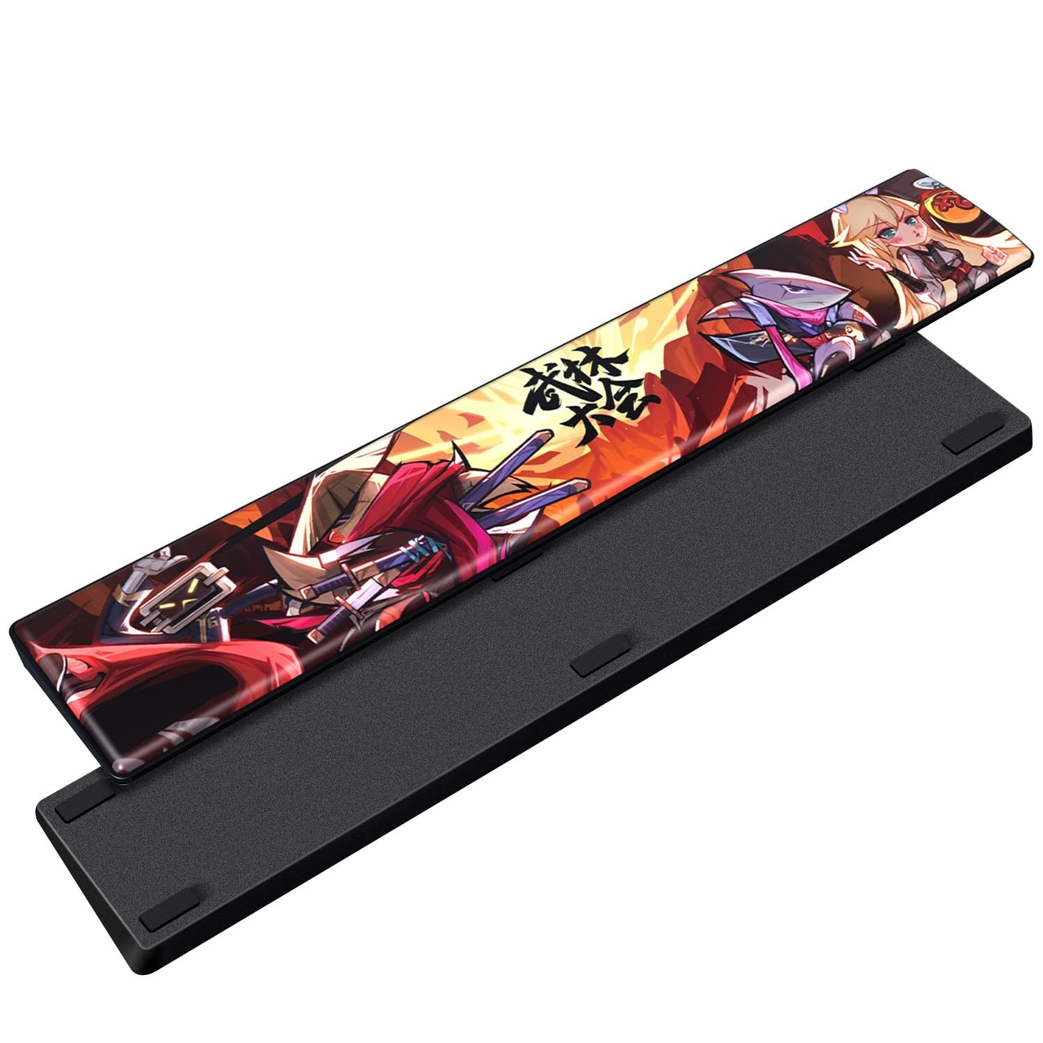 AJAZZ Cartoon Keyboard Wrist Rest Made of Memory Foam with Nonslip Rubber Bas...