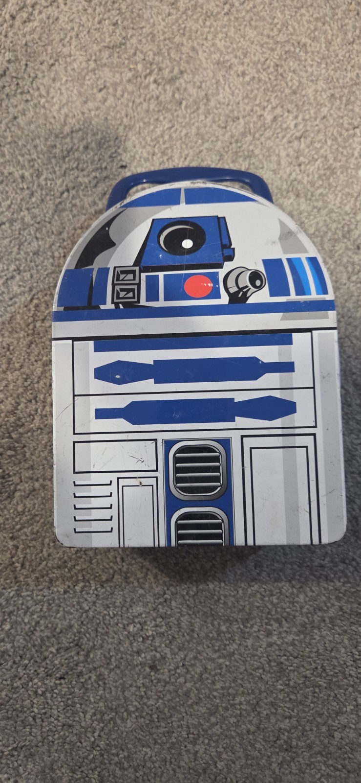 Star Wars R2-D2 Metal Lunchbox Collectible Metal Tin Featuring R2-D2 Character