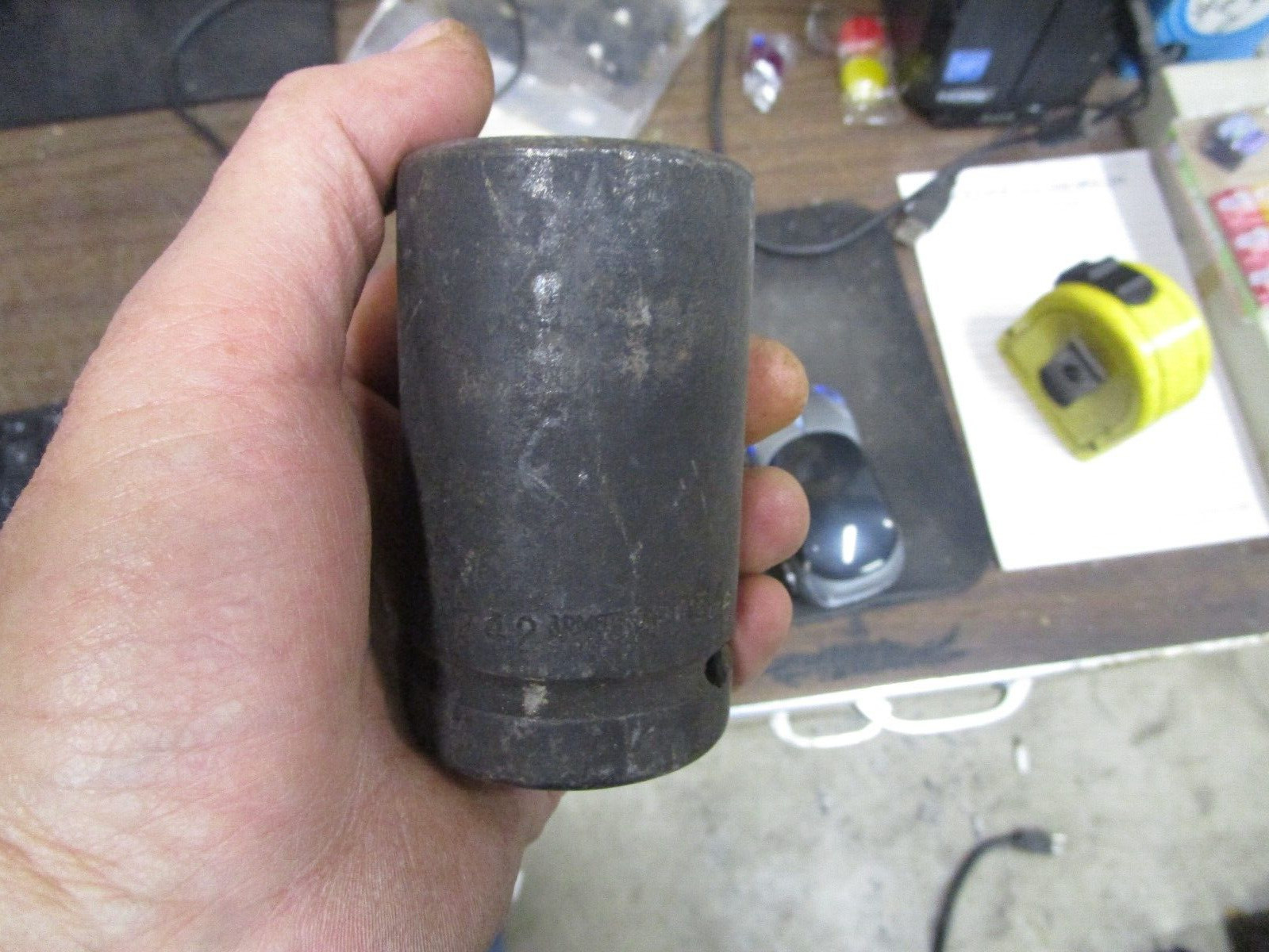 NOS Armstrong 22-242 6 Point 1-5/16"  Deep Impact Socket 1" Drive USA
