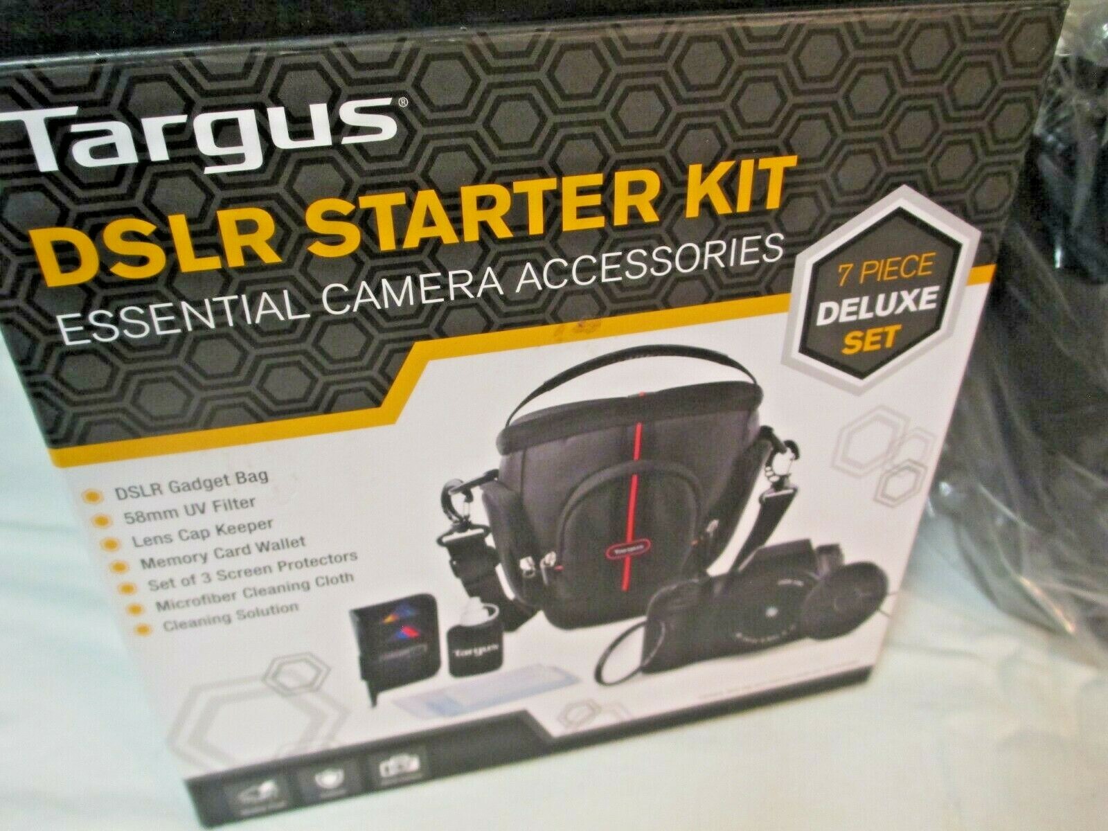 Targus DSLR Starter Kit Essential Camera Acessories (7-piece Deluxe Set)