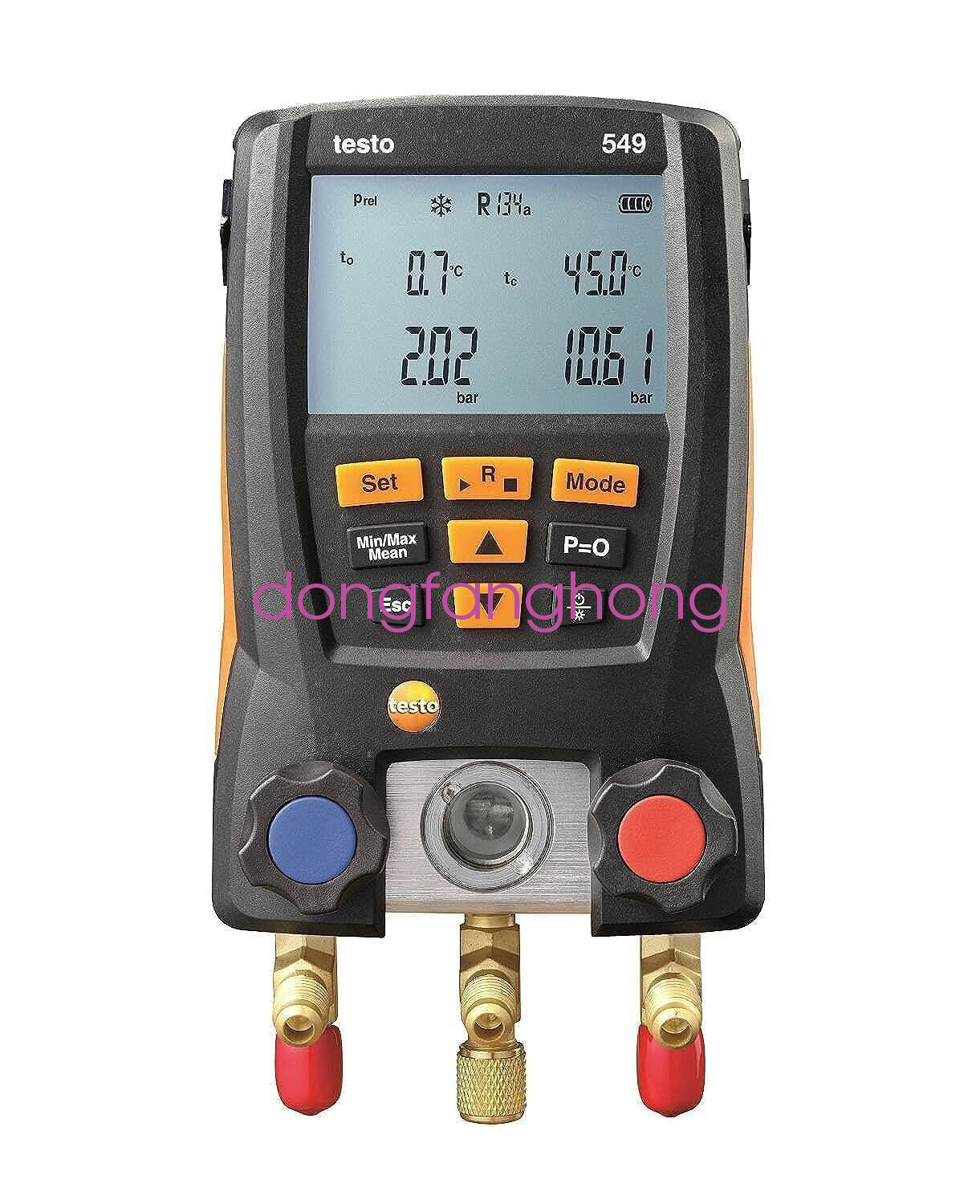 BAND NEW Testo 549 Refrigeration Digital Manifold HVAC Gauge Meter 0560 0550
