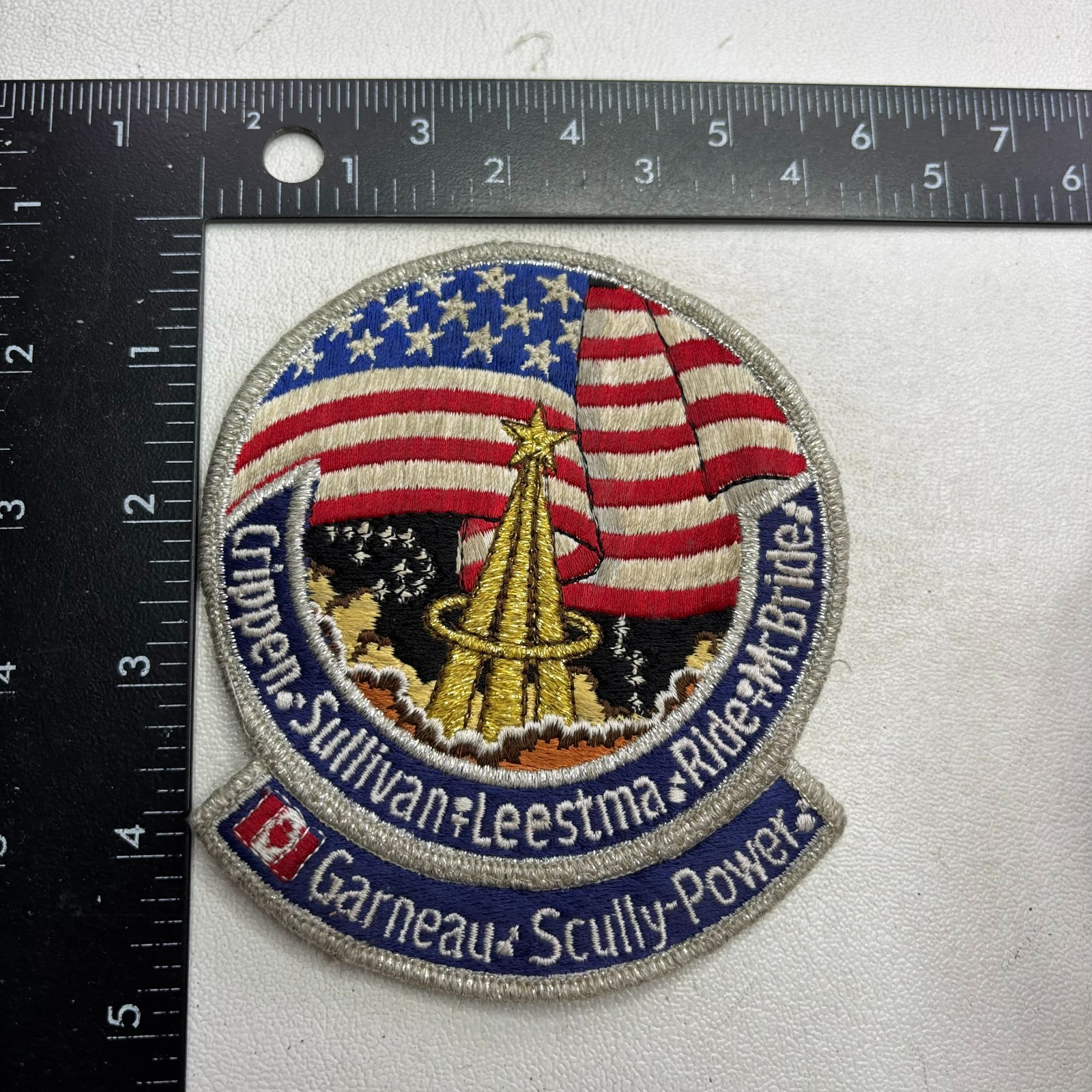 NASA Space Shuttle Mission STS-41-G Astronaut Patch 64ay