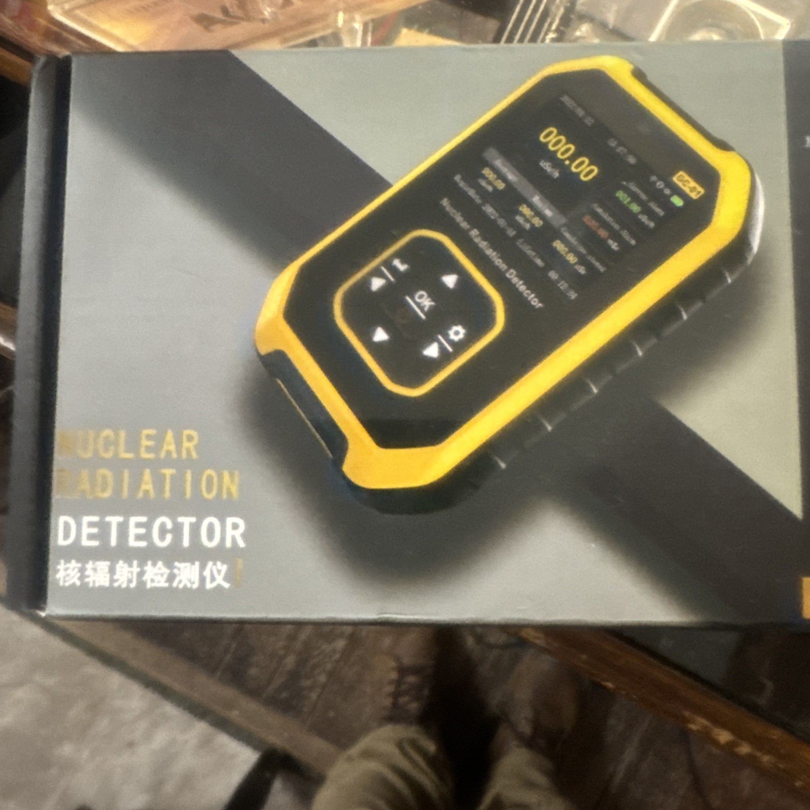 Nuclear Radiation Detector Monitor Top Notch.  Cuz U Never Know!!!