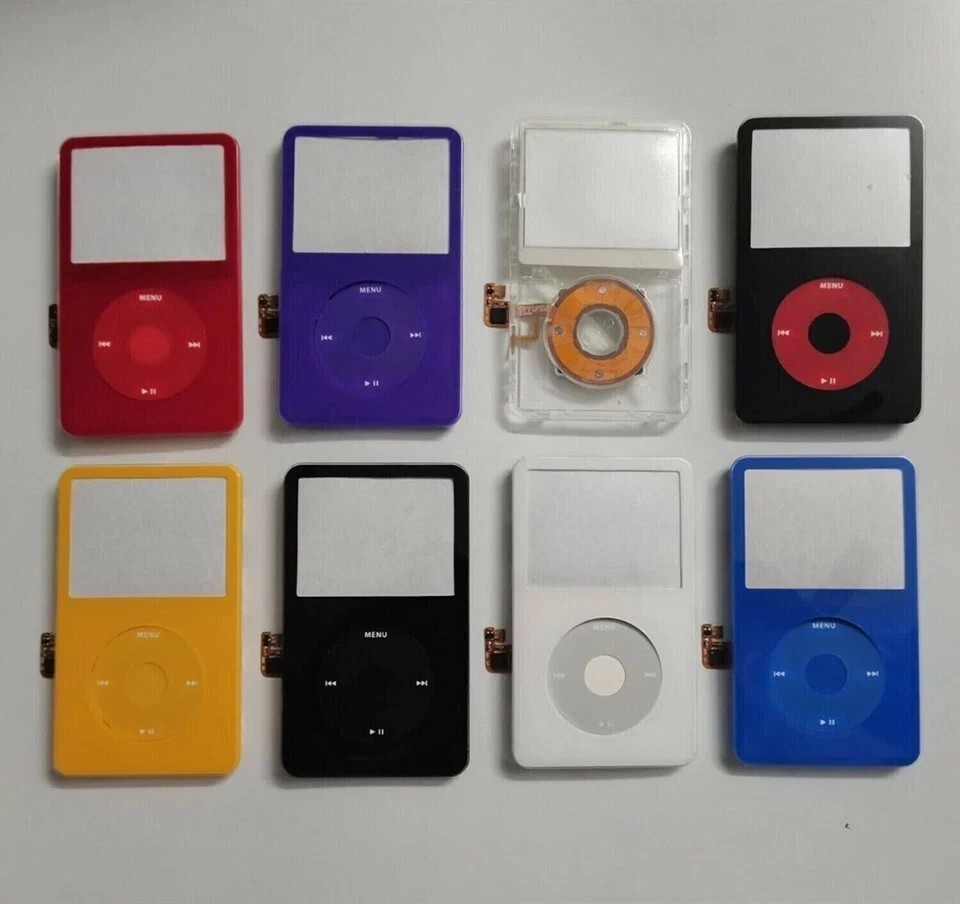Front Face Plate &Turntable & Dots Apple iPod Classic Video 5 5.5th Gen 30 DIY