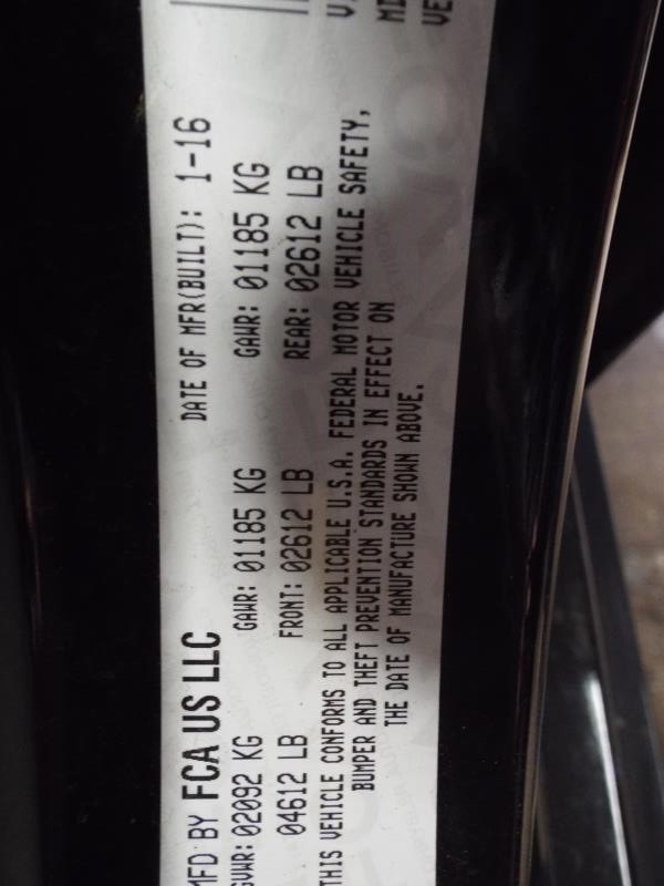 200 2016 High Mounted Stop Light 444523