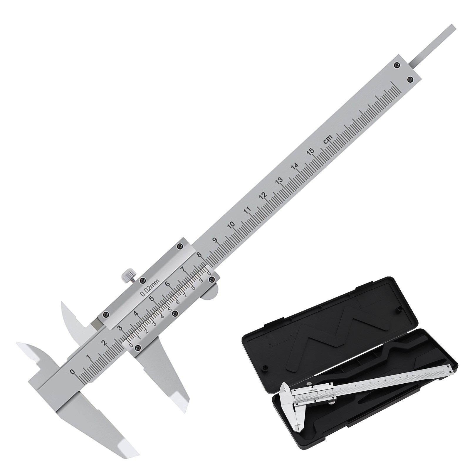Vernier Calipers 0-150mm 0.02mm High Precision Manual Measuring Tool
