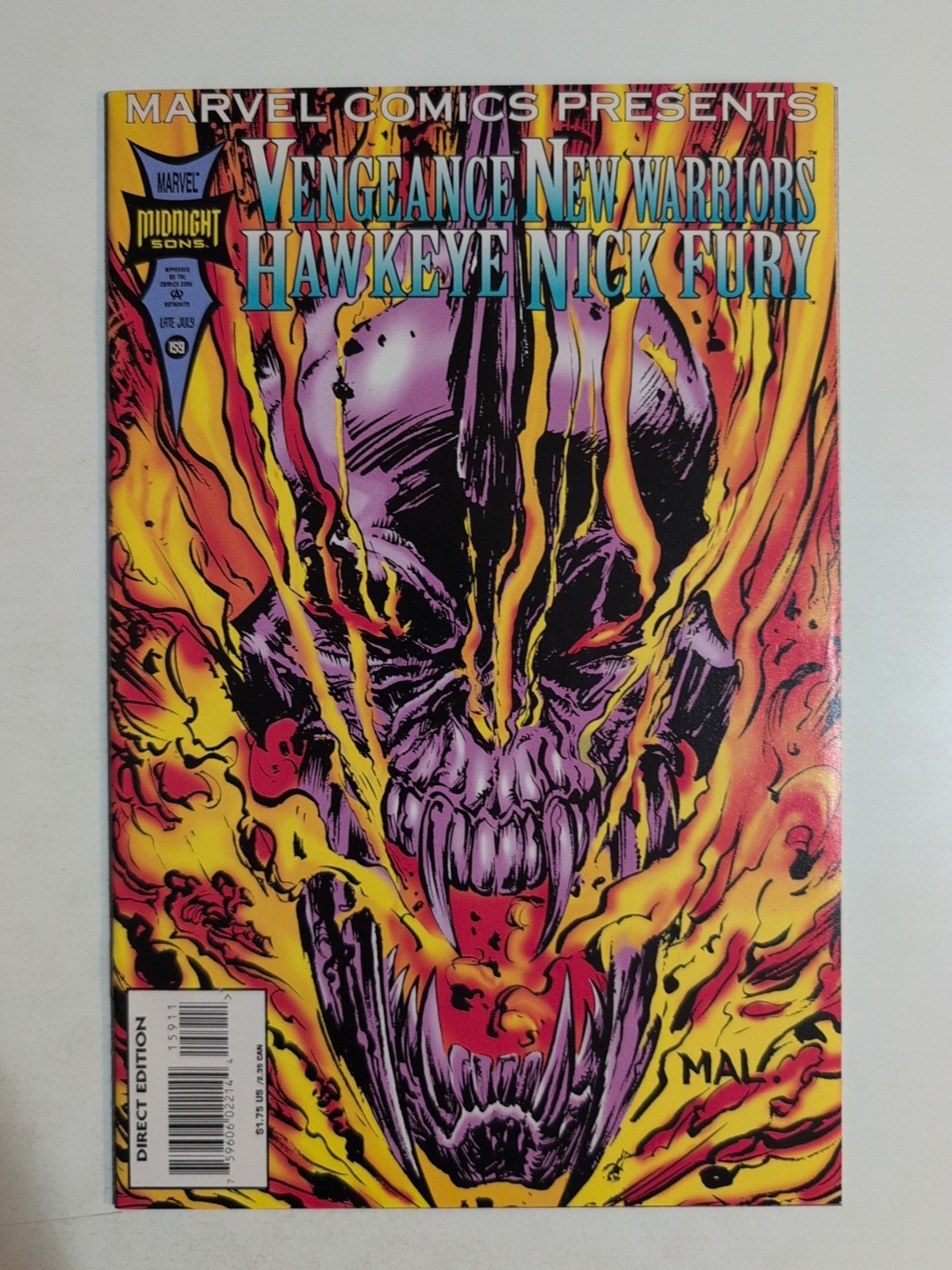Marvel Comics Presents #159 Wolverine Ghost Rider Marvel Comics 1994