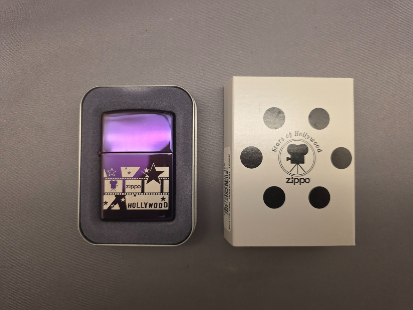 Zippo lighter- 2003 20631 Hollywood Projector- NIB