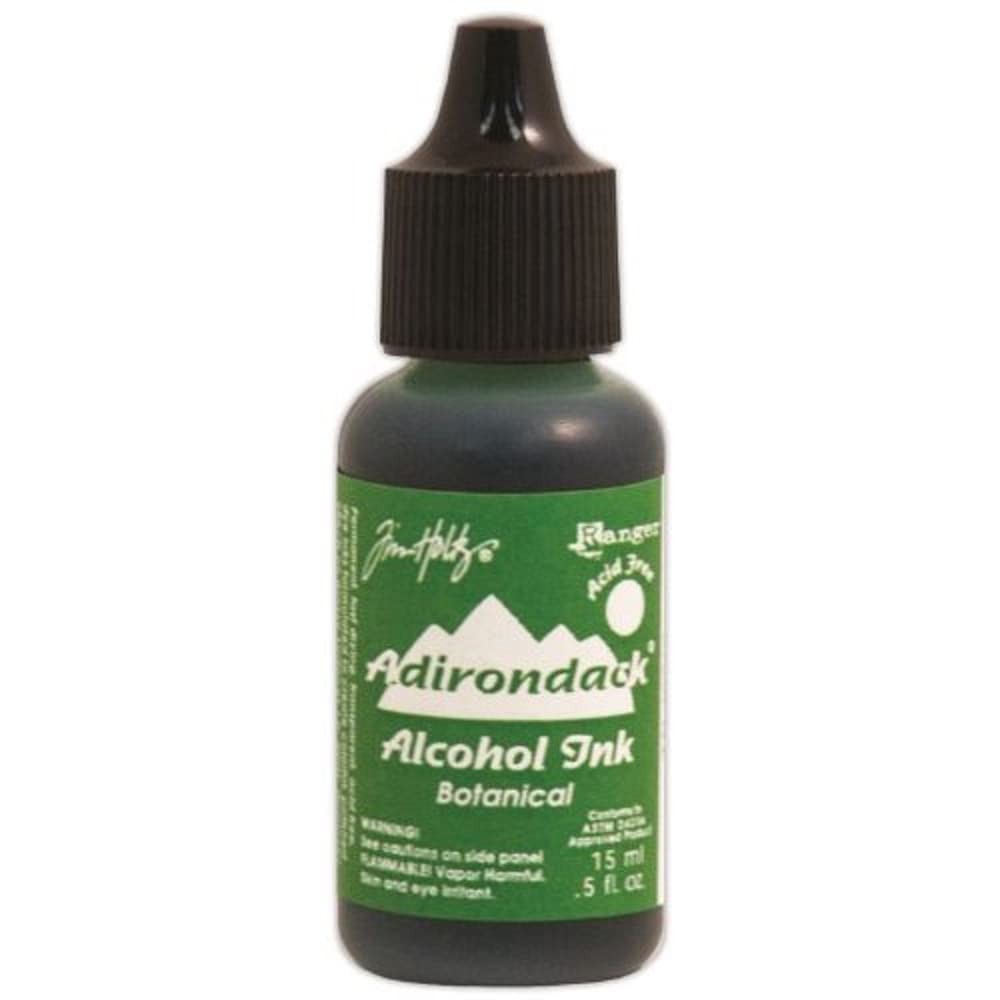 Tim Holtz Alcohol Ink .5oz, Botanical,Art Paper