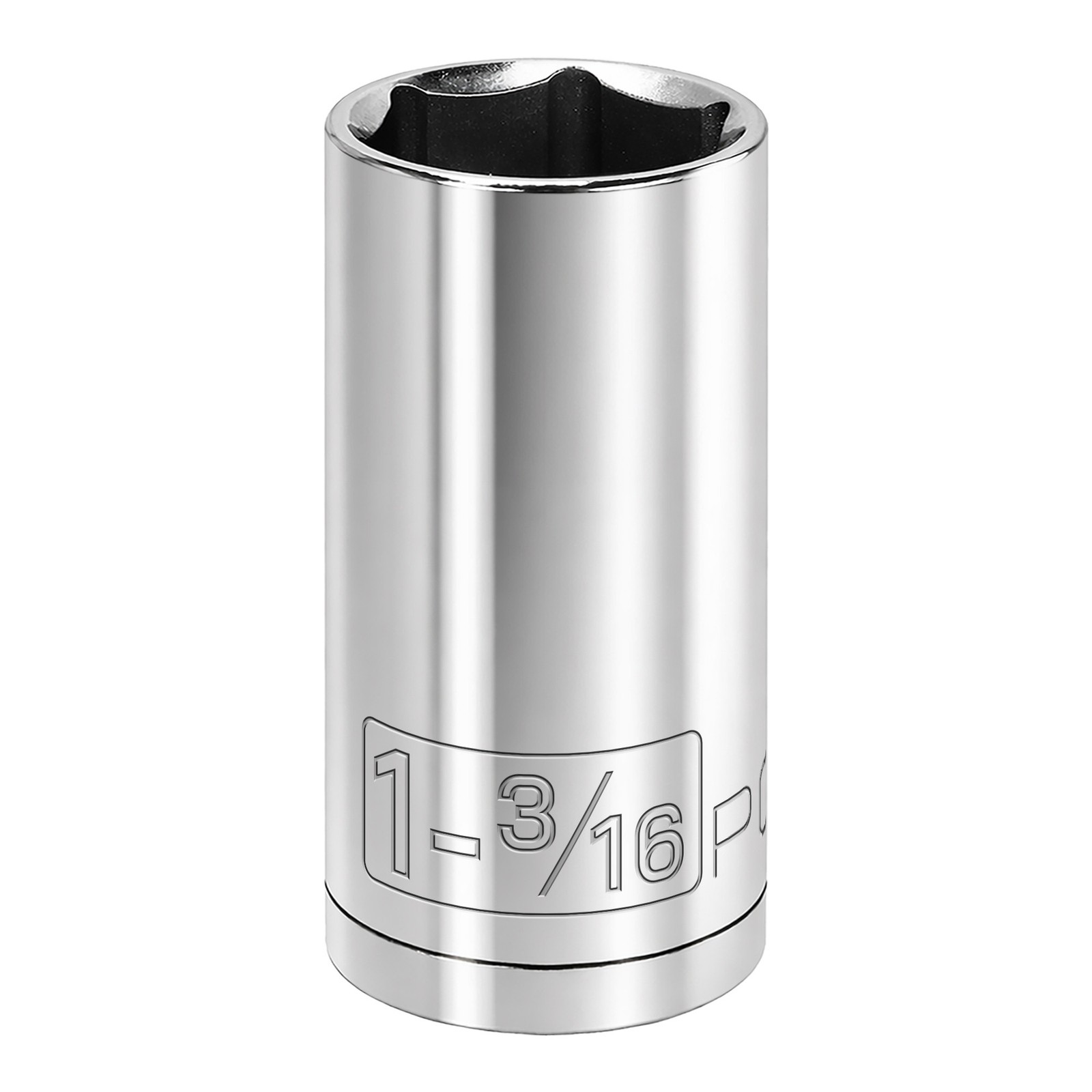 Powerbuilt 1/2 Inch Drive x 1-3/16 Inch 6 Point Deep Socket - 940113