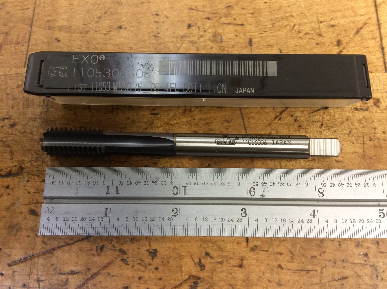 EXO TAP, M12X1.75, D6, 11053006, TiCN, NEW, JAPAN
