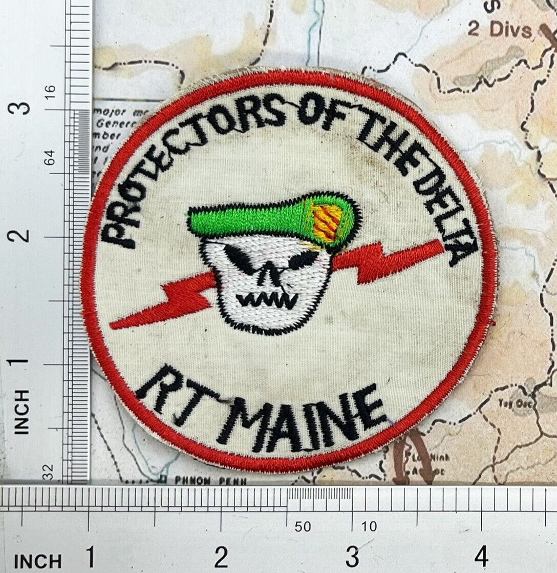 Patch , RT maine protectors of the delta , recon patch vietnnam war patch , p2-2