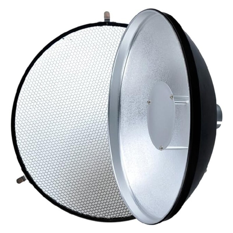 Grid Flash Diffuser Beauty Dish ADS3 with Grid for AD200\AD360/II Light Control