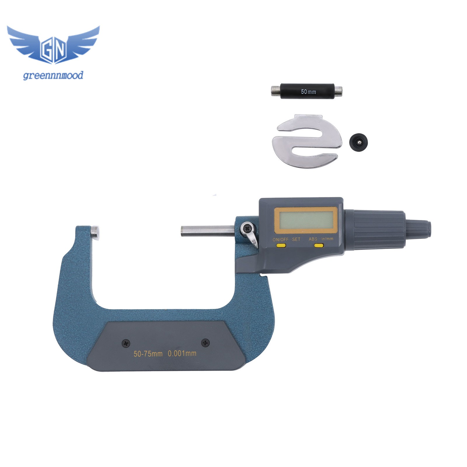 2-3" 0.00005" Digital Electronic Micrometer Is Reliable And Durable 50-75mm