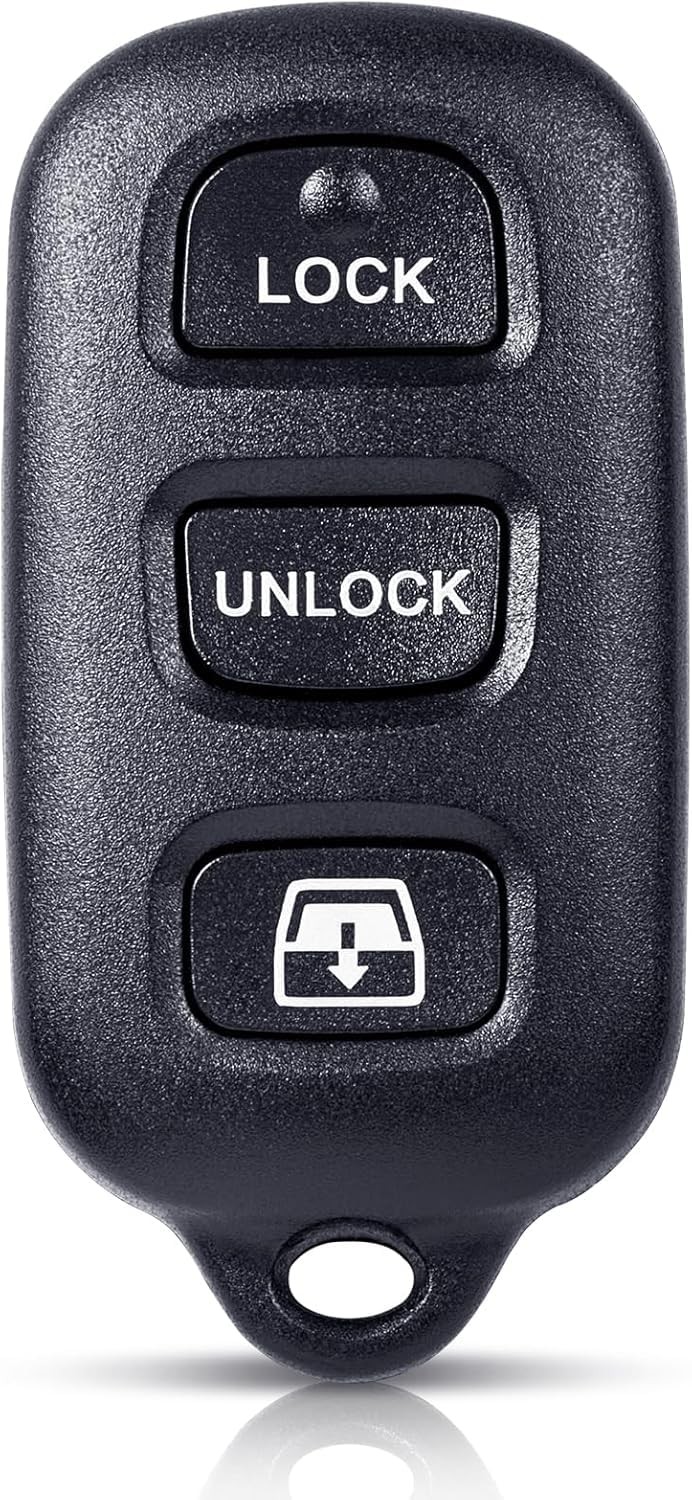 Fit for Toyota Sequoia 2001-2008 Key,1999-2009 4Runner without chips, black