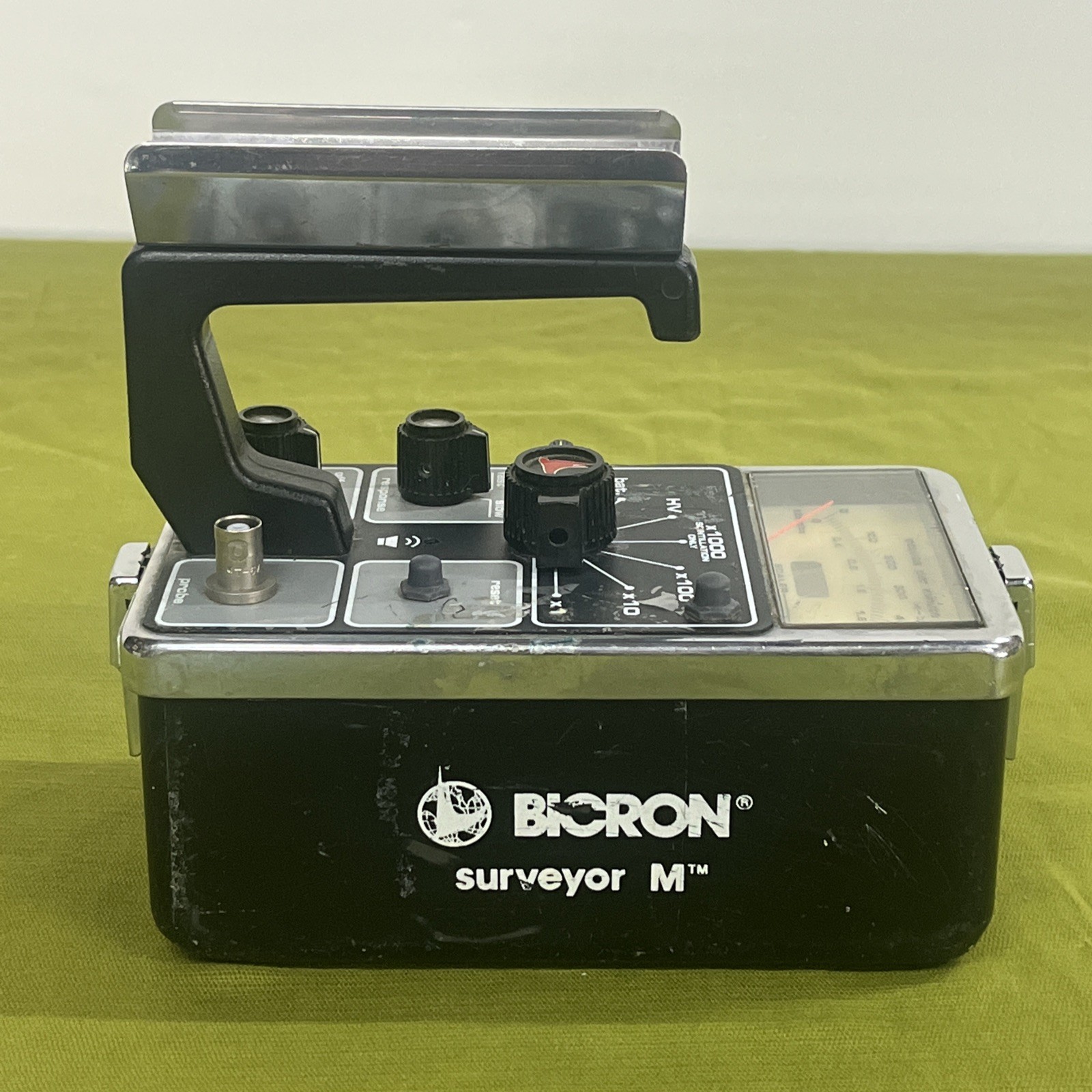 Bicron Surveyor Meter Model MS with Scaler (For Parts Only- read the notes)